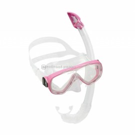 Combo Cressi Maschera Onda + Snorkel Mexico Pink